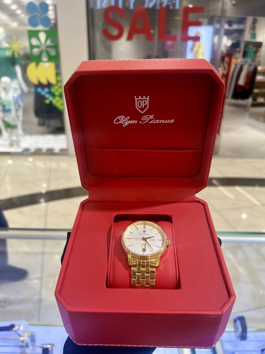 Đồng hồ Olym Pianus OP990-386AMK-GL (Trắng)