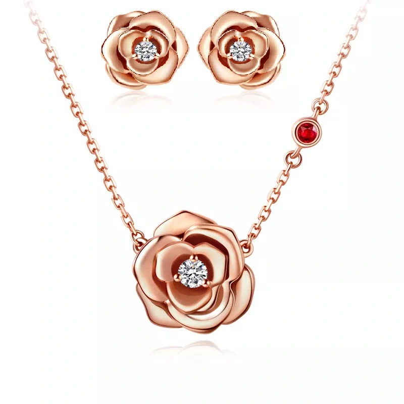 Combo Đồng Hồ Nữ JA-1369A Julius Hàn Quốc + Nữ Trang ESME ES106