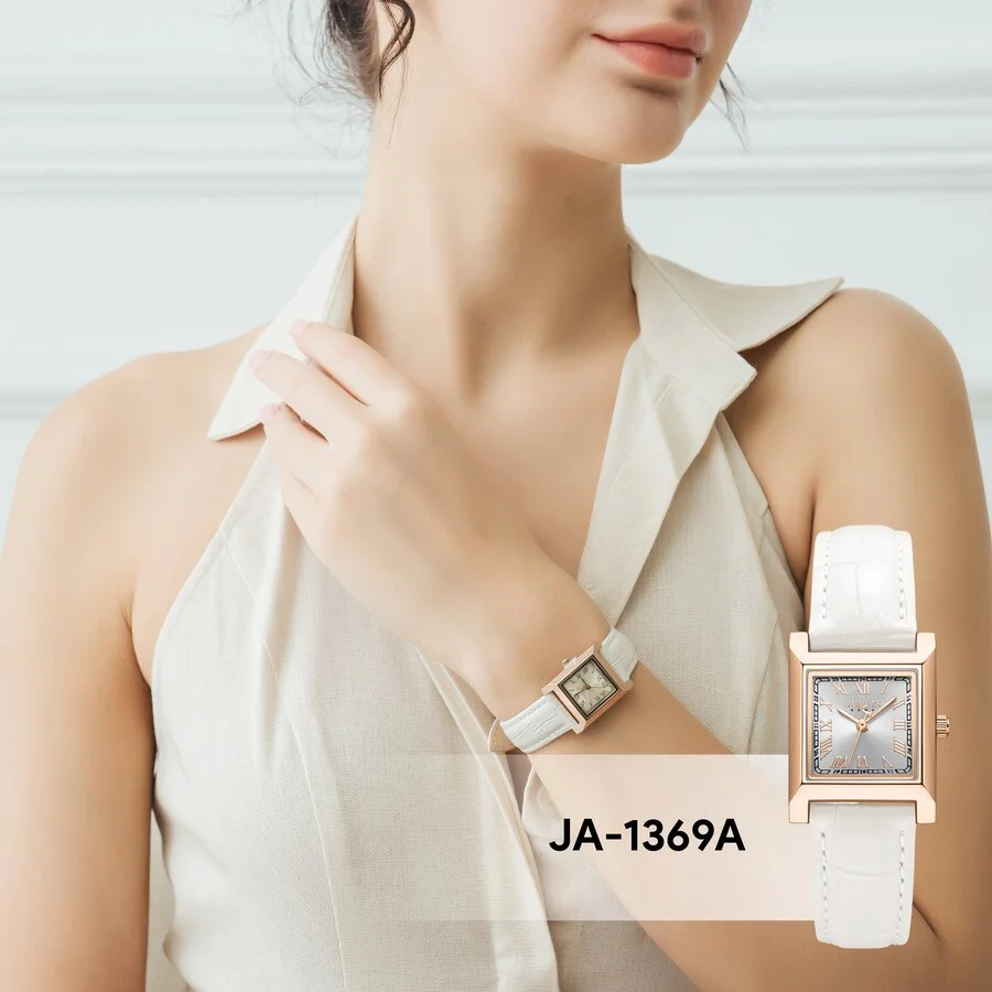 Combo Đồng Hồ Nữ JA-1369A Julius Hàn Quốc + Nữ Trang ESME ES106