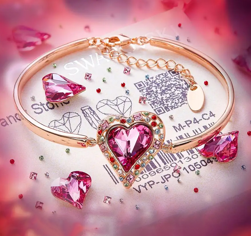 Lắc Tay Cao Cấp ESME ES150DB (Hồng)