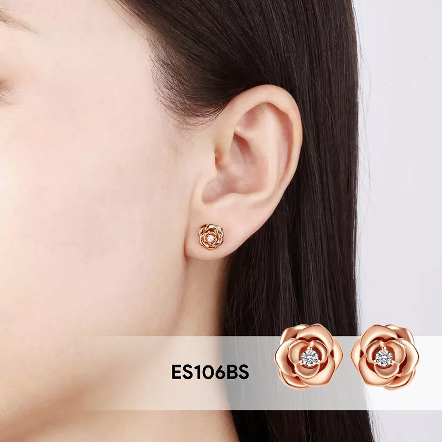Combo Đồng Hồ Nữ JA-1371D Julius Hàn Quốc + Trang Sức ESME ES106