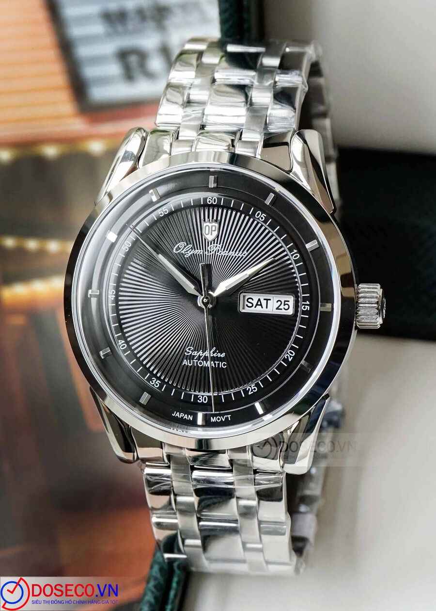 Đồng hồ Olym Pianus OP9937-56AMS (Đen)