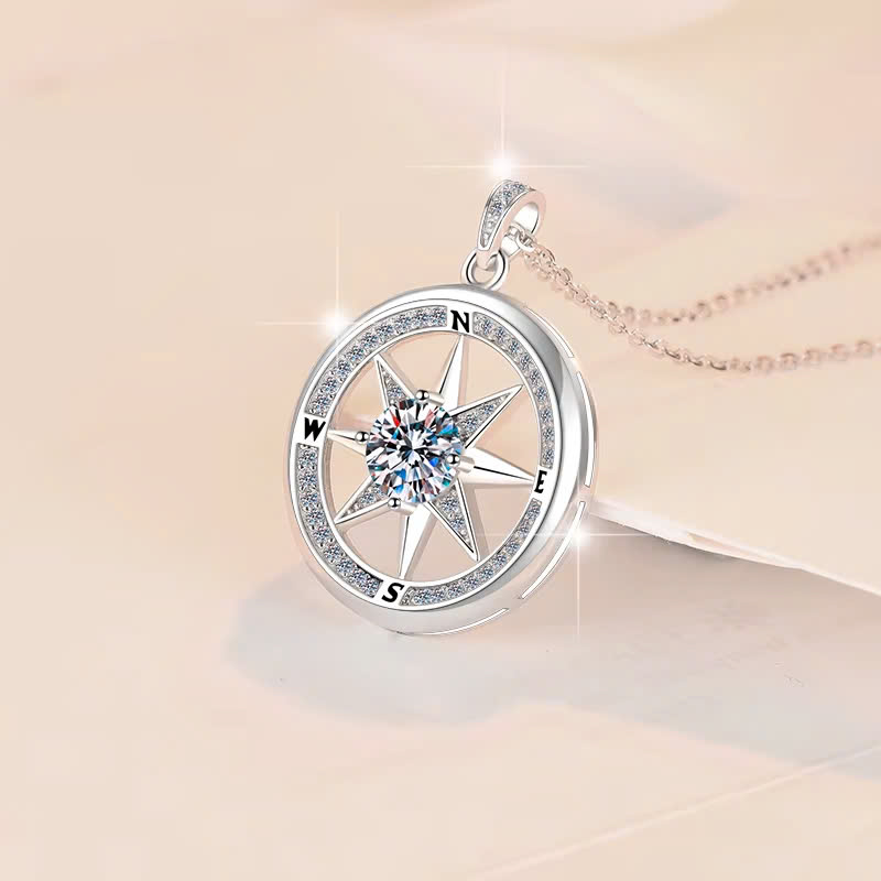 Dây Chuyền ESME ESHK0102 Kim Cương Đá Moissanite Bạc 925 Xi Kim 5 lớp