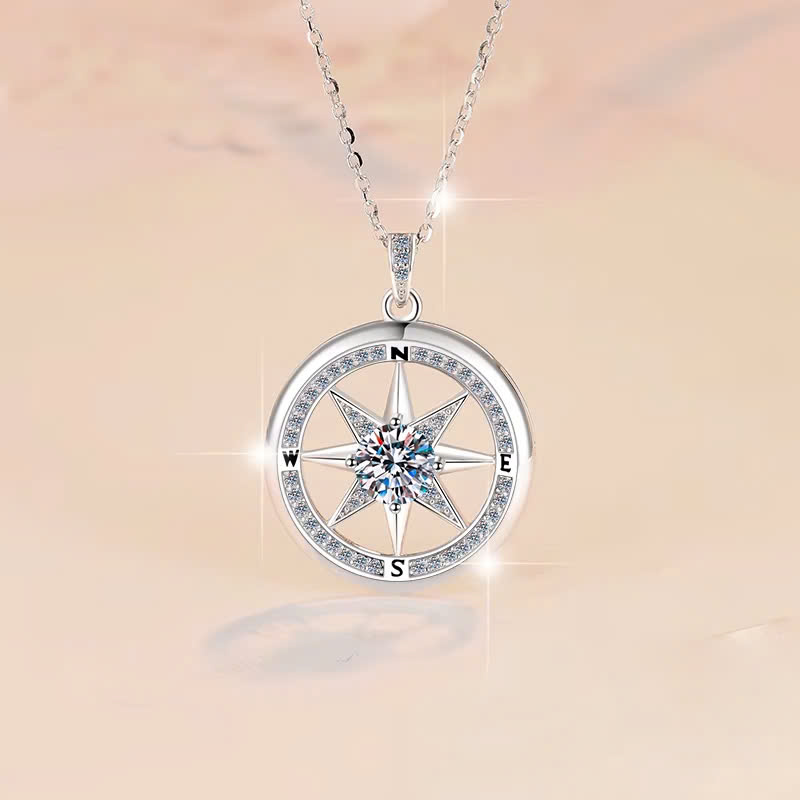 Dây Chuyền ESME ESHK0102 Kim Cương Đá Moissanite Bạc 925 Xi Kim 5 lớp