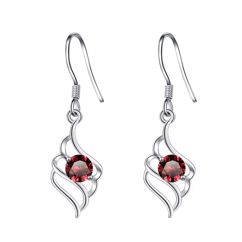 Bông Tai ESME ESES023C Kim Cương Đá Moissanite Bạc 925 Xi Kim 5 lớp