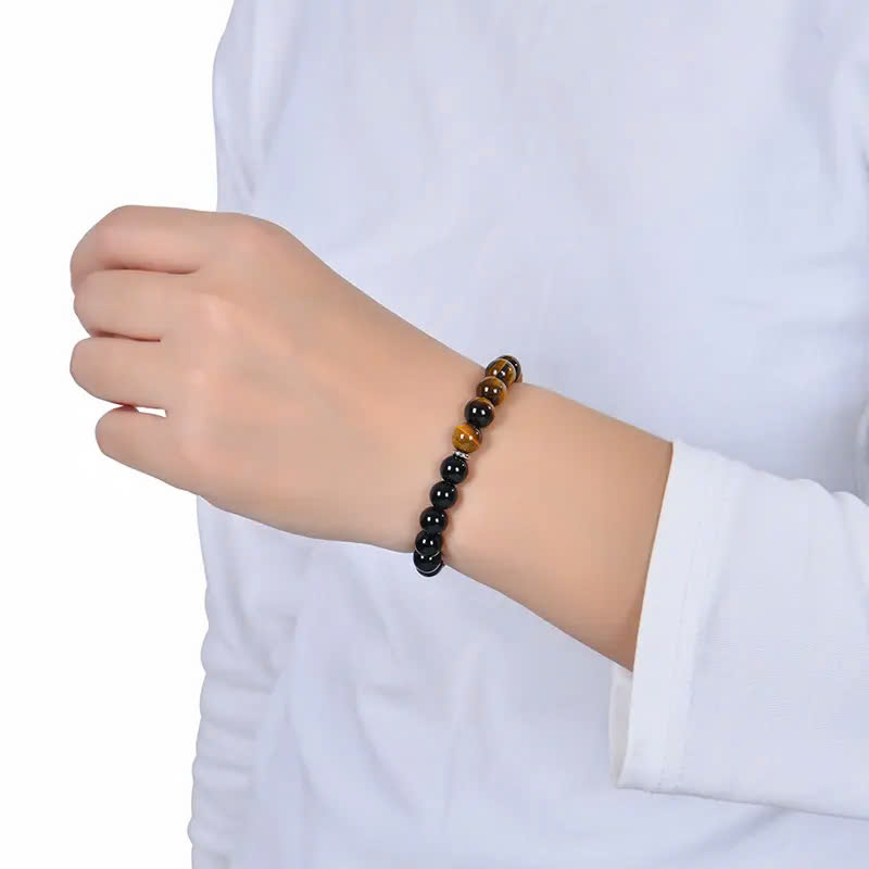 Vòng Tay Trang Sức Đá tự nhiên Charms Wealth Beaded Bracelet