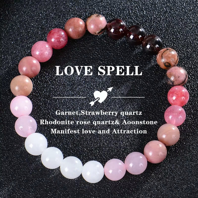 Vòng Tay Trang Sức Đá tự nhiên Charms Wealth Beaded Bracelet