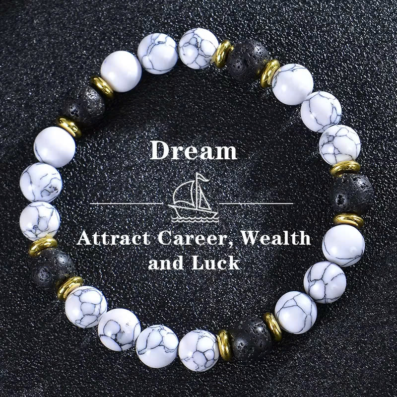 Vòng Tay Trang Sức Đá tự nhiên Charms Wealth Beaded Bracelet