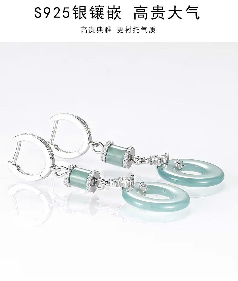 Bông tai Cao Cấp Thương Hiệu ESME ES321AS-D621