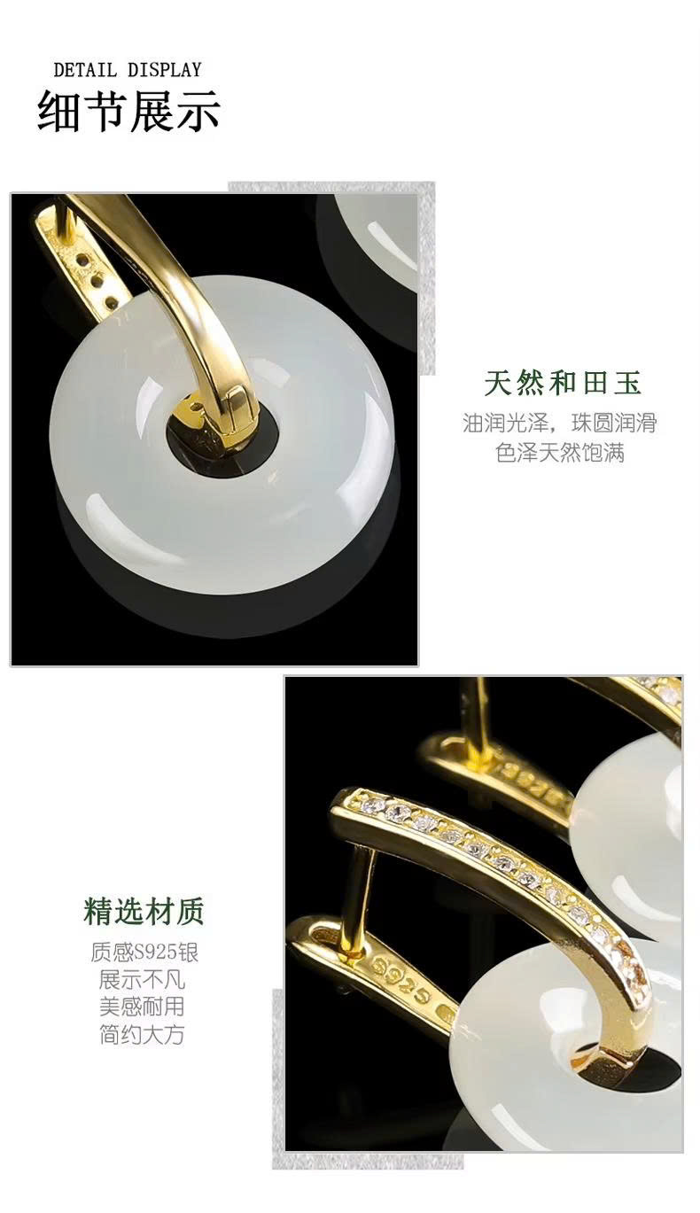 Bông tai ESME ES359AS-D913  Kiểu Dáng Độc Đáo