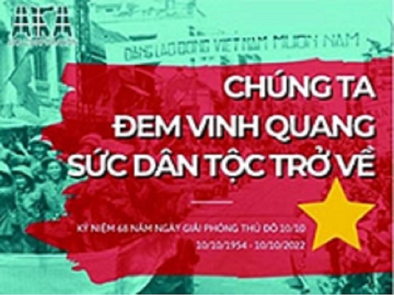 Chúc mừng kỷ niệm 68 năm ngày giải phóng Thủ Đô 10/10