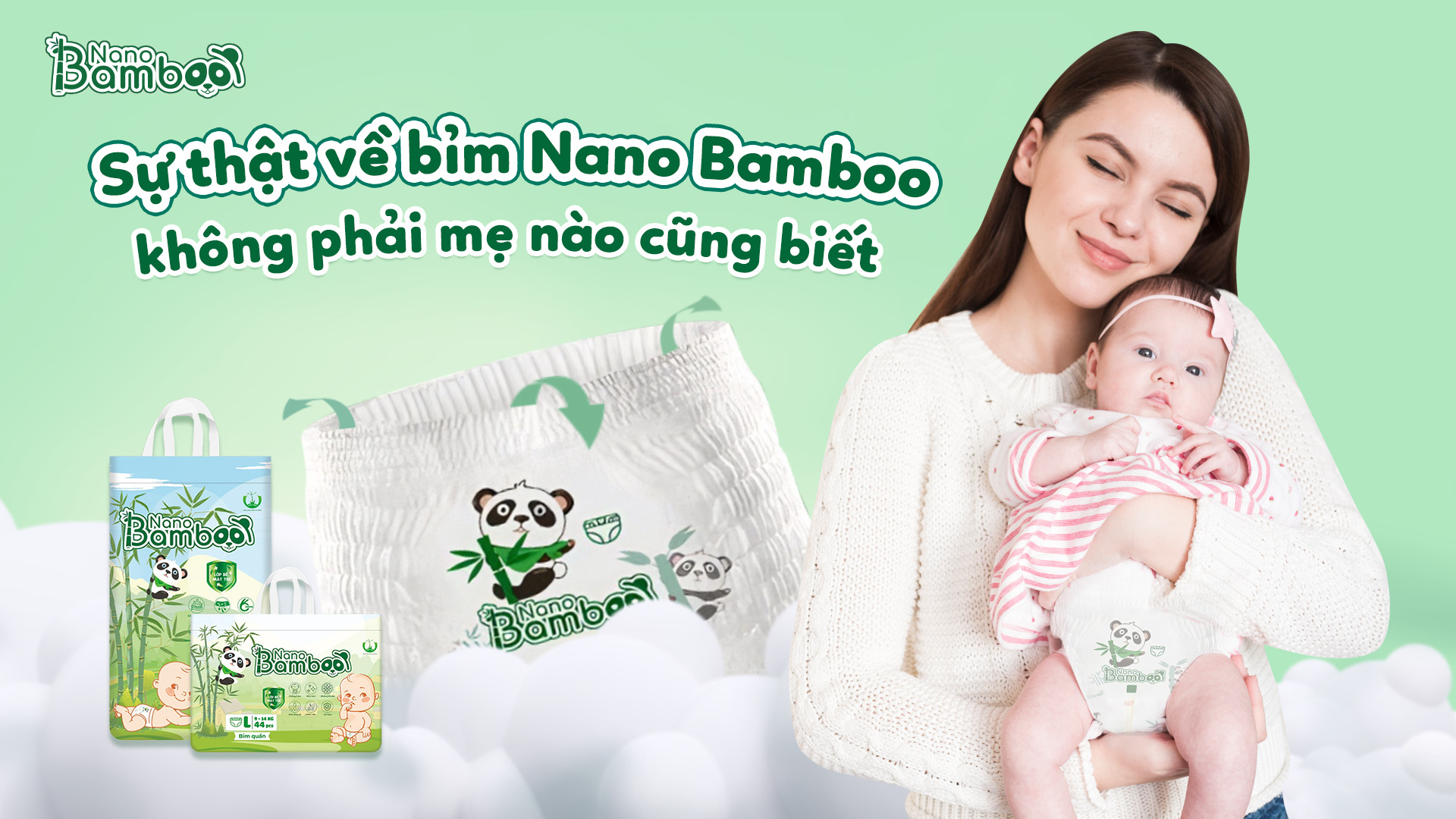 Sự Thật Về Tã Bỉm Cao Cấp Nano Bamboo Không Phải Mẹ Nào Cũng Biết