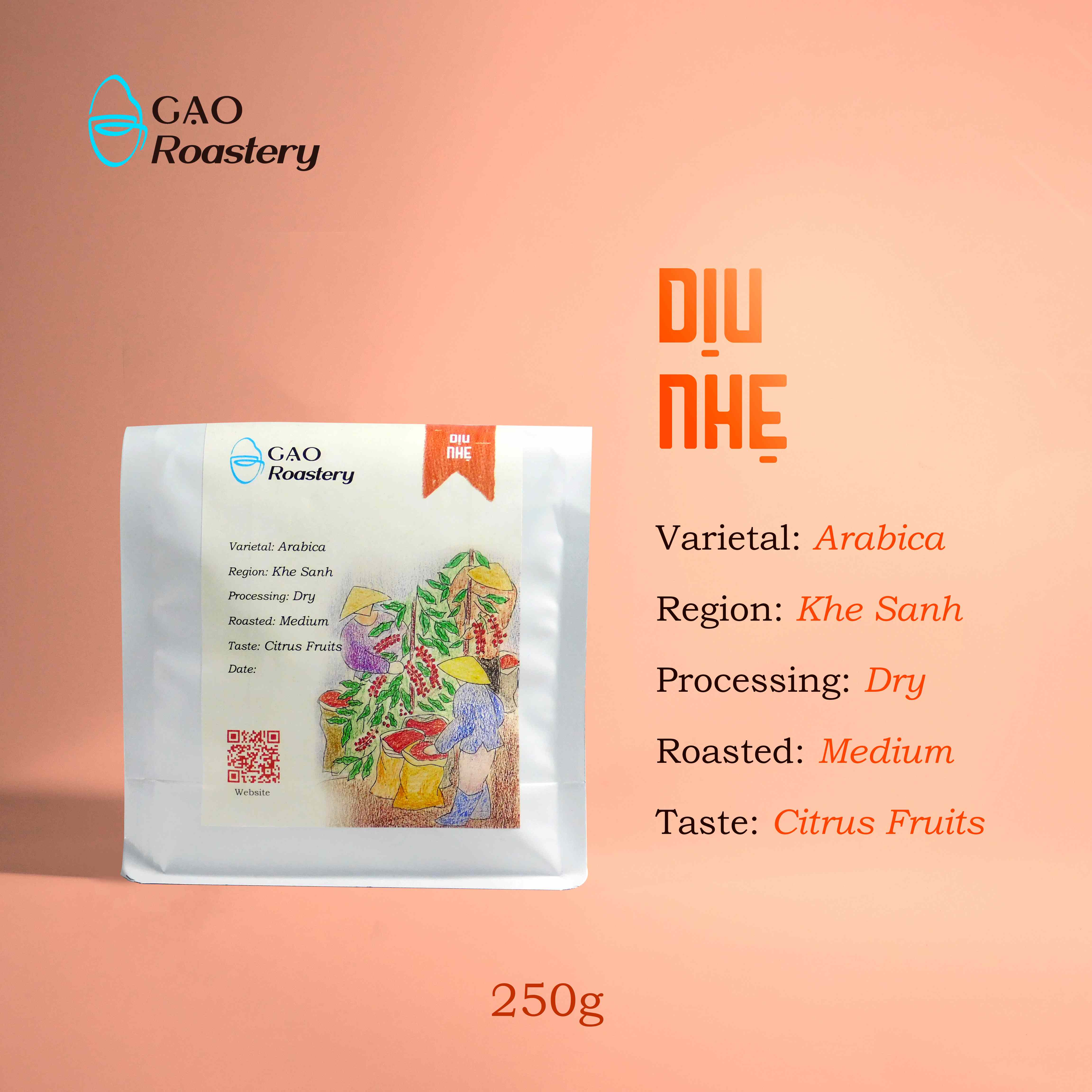 Dịu nhẹ - 250g