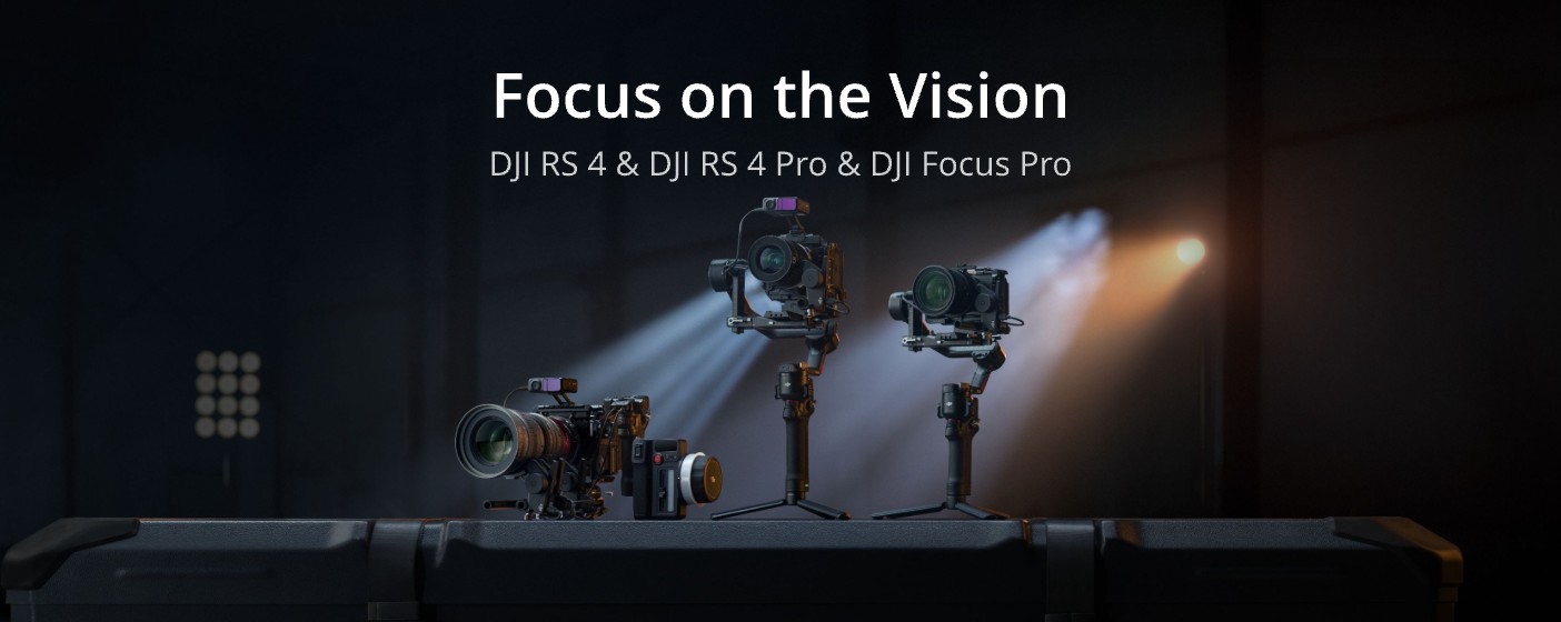 Ra mắt DJI RS 4, DJI RS 4 Pro và DJI Focus Pro