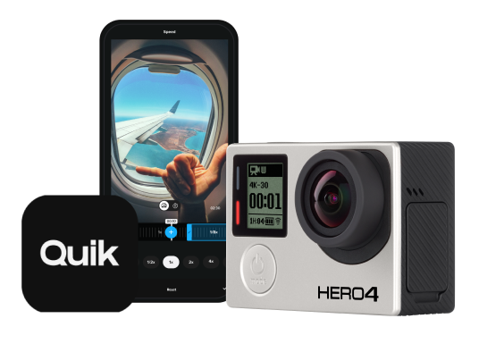 GoPro Quik: Cách Kết nối Gopro của bạn - Dành cho Gopro hero 4 silver/ black, 4 session và 5 session