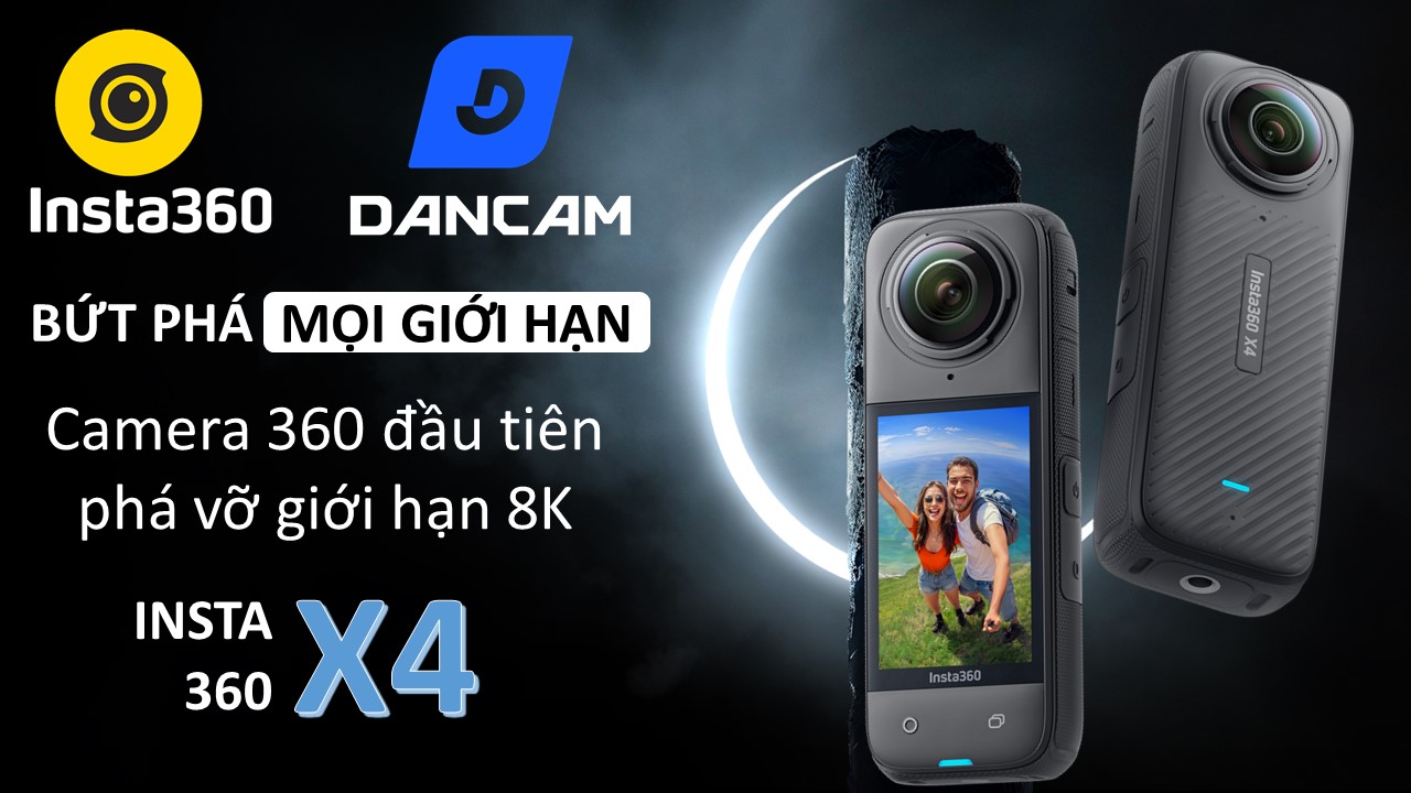 INSTA360 X4 | Kỷ nguyên 8K đã đến !