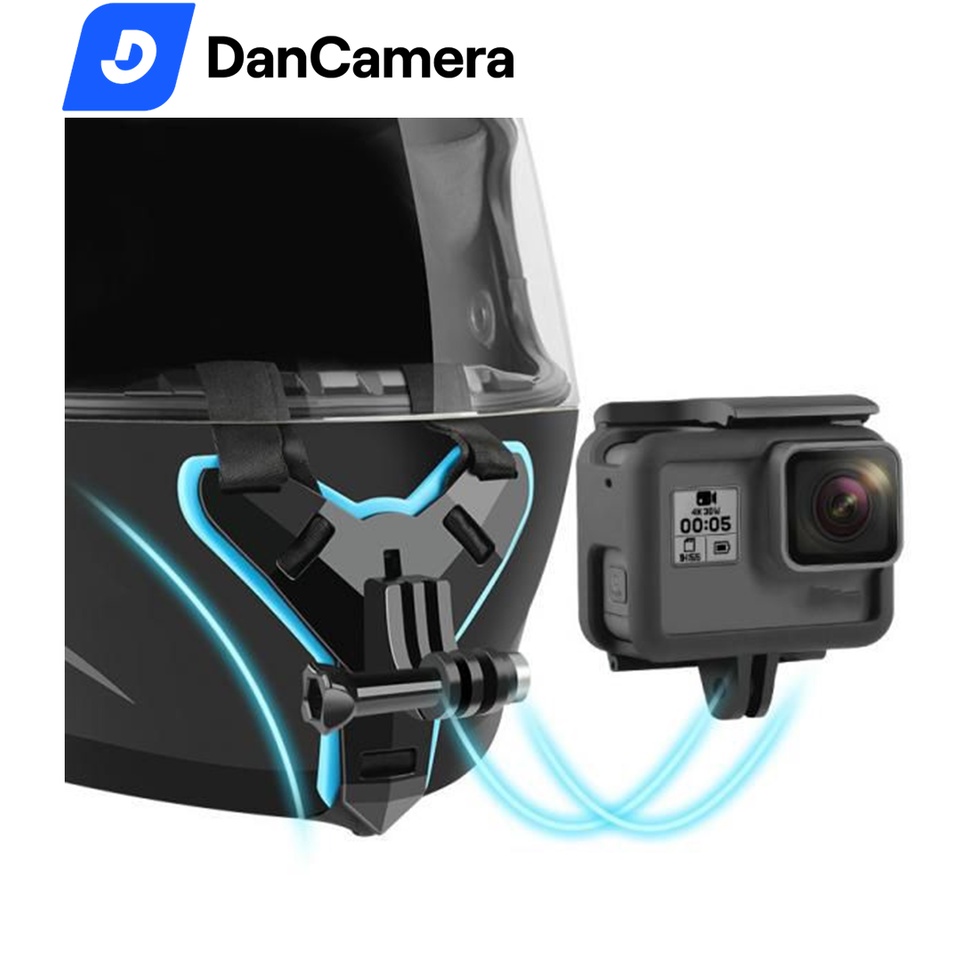 Mount gắn GoPro lên cằm nón bảo hiểm Fullface