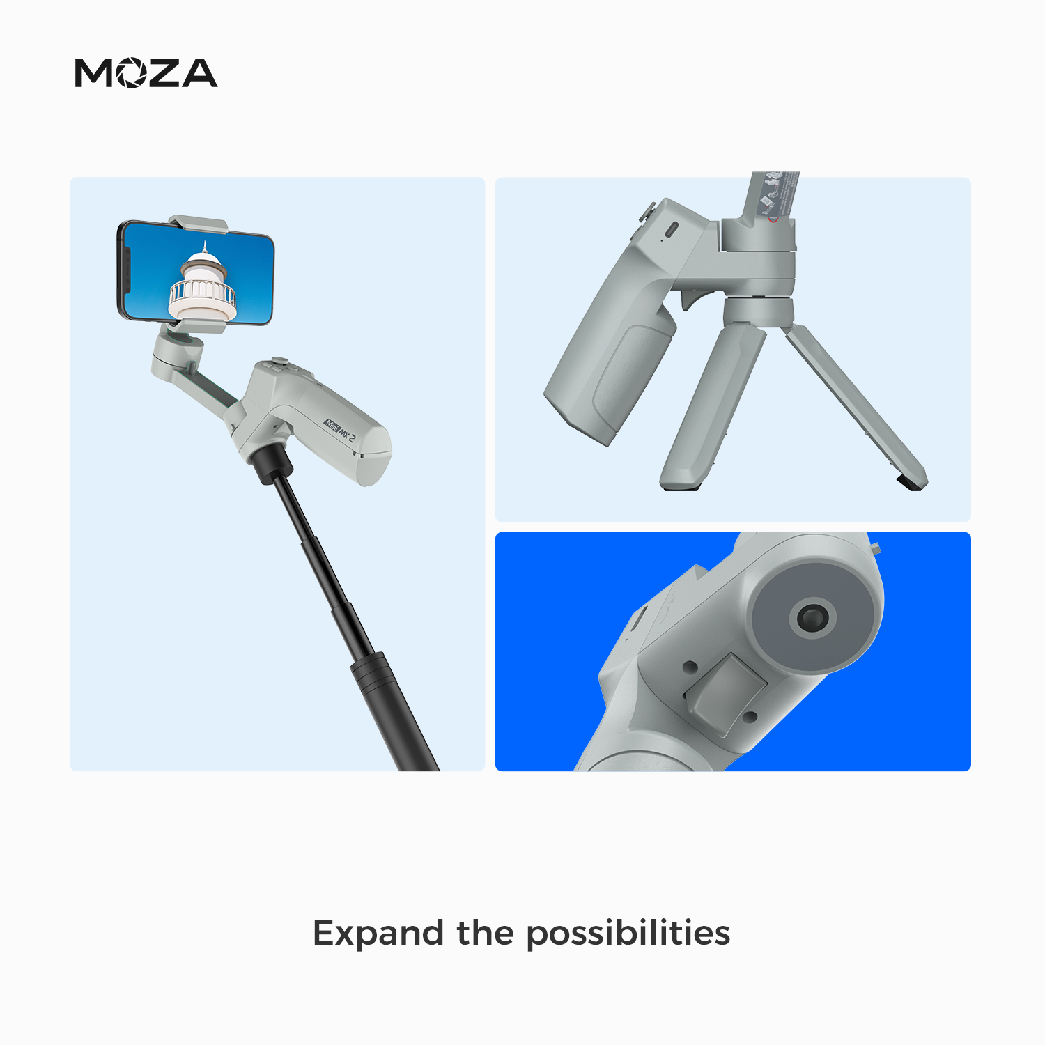 Tay Cầm Gimbal chống rung điện thoại Moza Mini MX2