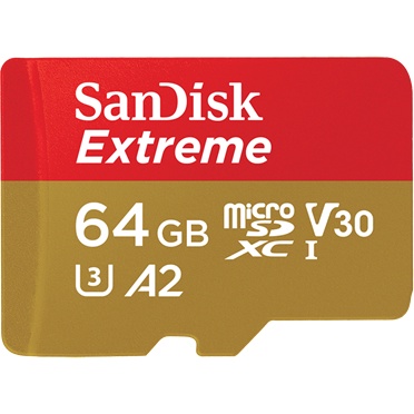 Thẻ nhớ Sandisk Extreme chính hãng tốc độ đọc, ghi cao | Chuyên dụng cho camera hành động GoPro, Insta360, điện thoại