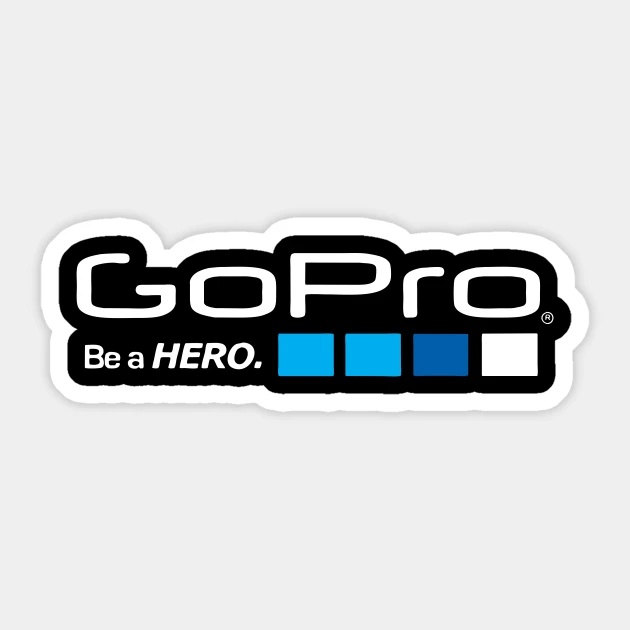 Bộ sticker thương hiệu máy quay GoPro
