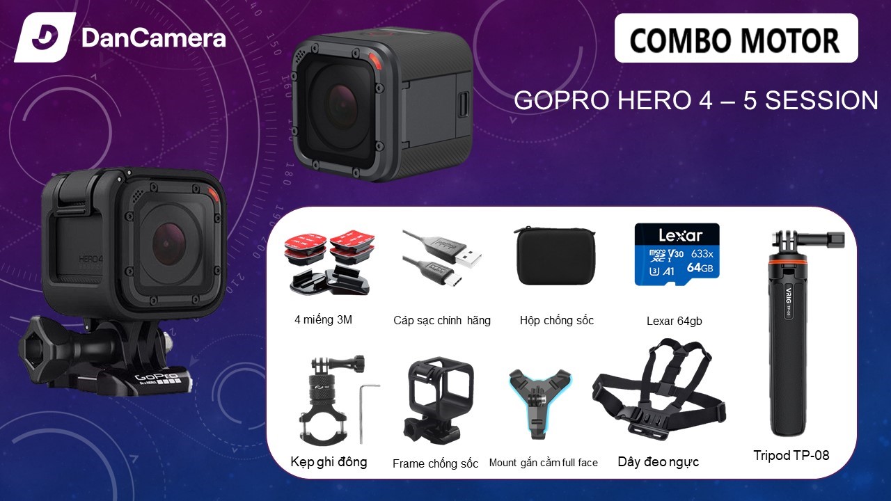 Camera Gopro Hero 5 Session | Like New | Chính Hãng