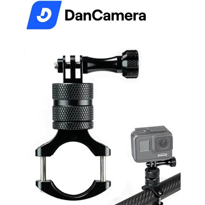 Mount GoPro kẹp ghi đông xe đạp bằng kim loại