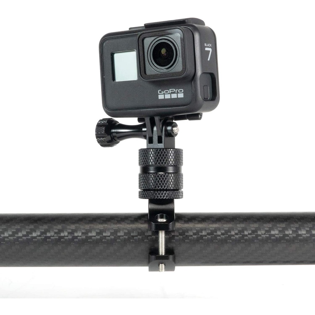 Mount GoPro kẹp ghi đông xe đạp bằng kim loại