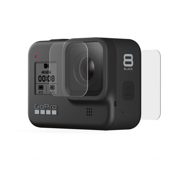 Trọn bộ 2 miếng dán kính cường lực cho GoPro Hero 5/6/7/8/9/10 Black [ hàng cao cấp]