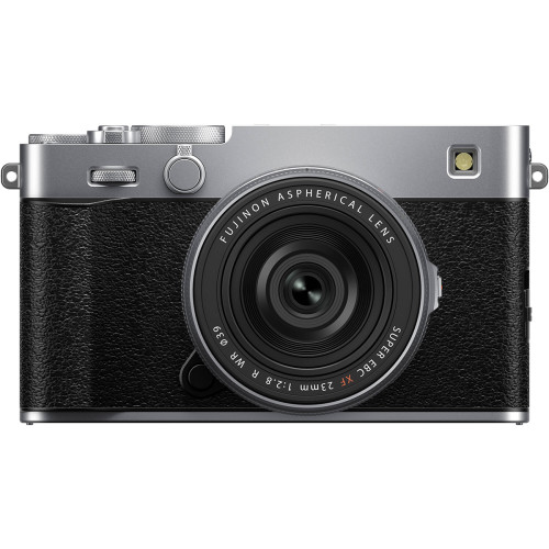 Máy Ảnh Fujifilm X-E5 + Lens XF 23mm F/2.8 R WR (Silver) | Chính Hãng