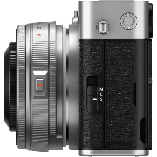 Máy Ảnh Fujifilm X-E5 + Lens XF 23mm F/2.8 R WR (Silver) | Chính Hãng