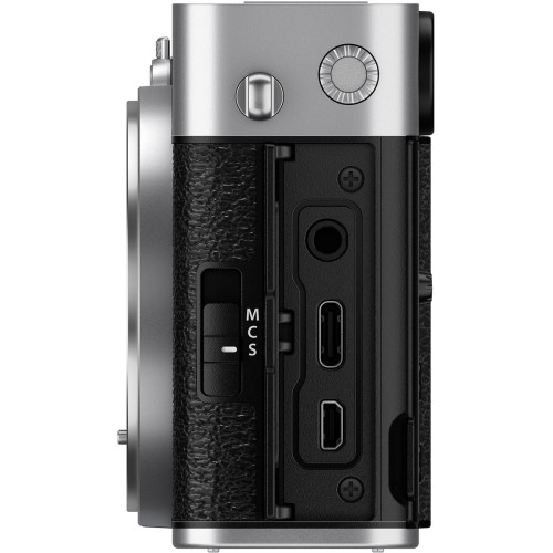Máy Ảnh Fujifilm X-E5 + Lens XF 23mm F/2.8 R WR (Silver) | Chính Hãng