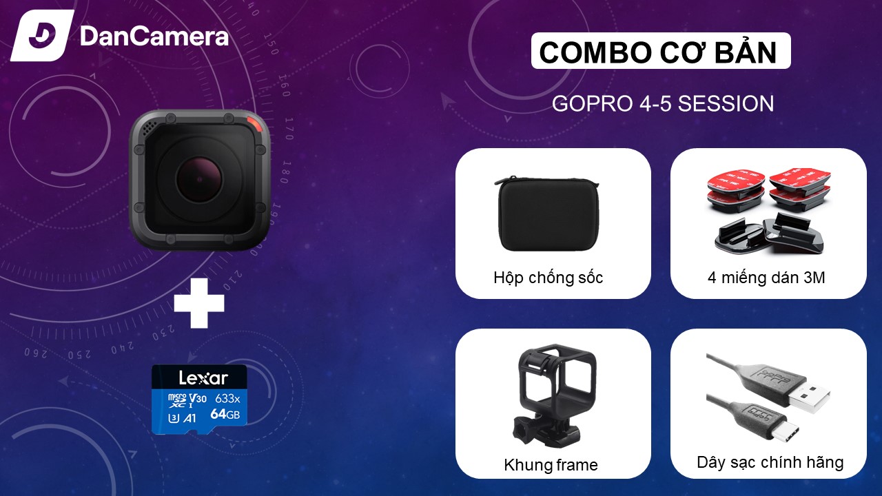Camera Gopro hero 4 session | like new | chính hãng