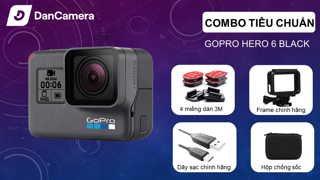 Camera Gopro hero 6 black | like new | chính hãng