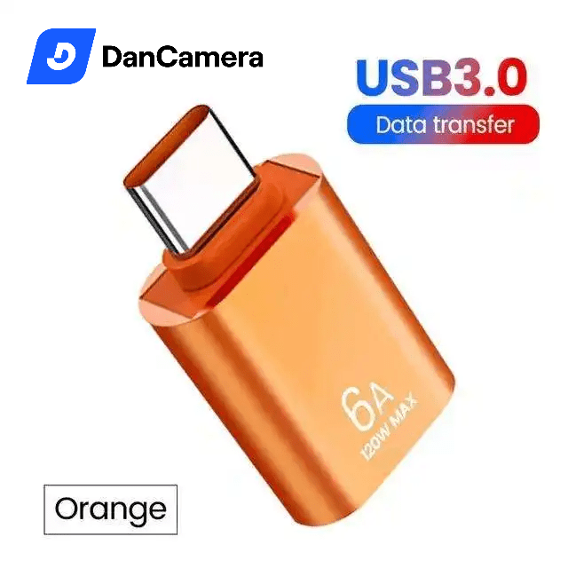 Đầu chuyển đổi USB 3.0 sang type C OTG tốc độ cao, nhỏ gọn, tiện lợi dùng cho điện thoại, pc, máy tính bảng