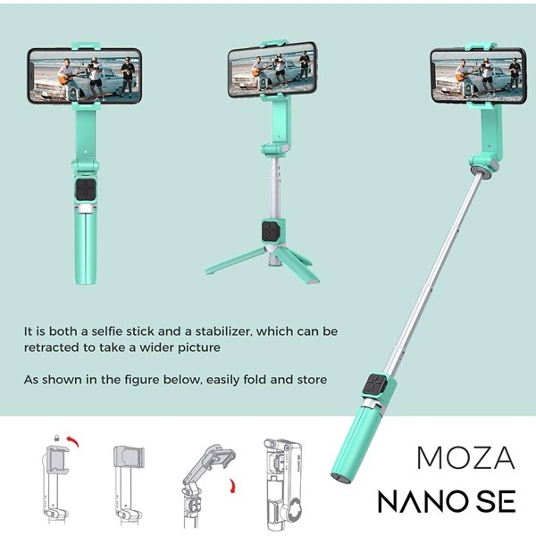 tay cầm chống rung gimbal moza nano se