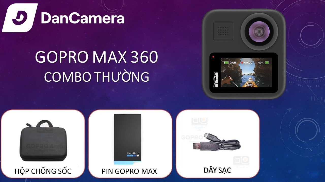 Gopro Max360 | Bảo hành 12 tháng 1 đổi 1