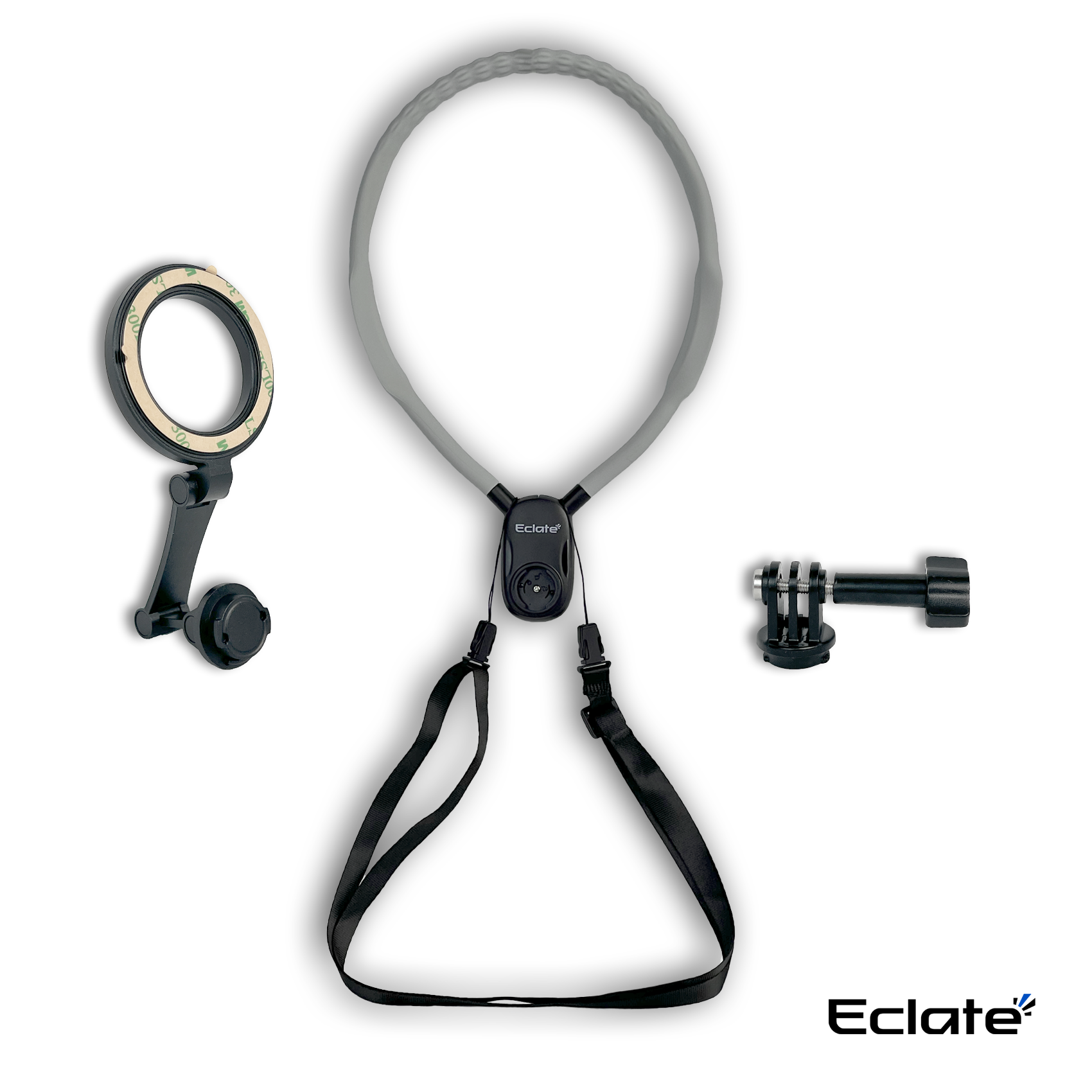 Vòng đeo cổ cho action camera, điện thoại Eclate | Gopro,dji,insta360 | sillicone cao cấp