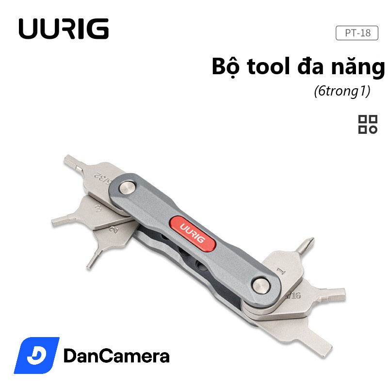 Bộ tool vặn ốc vít urrig pt-18
