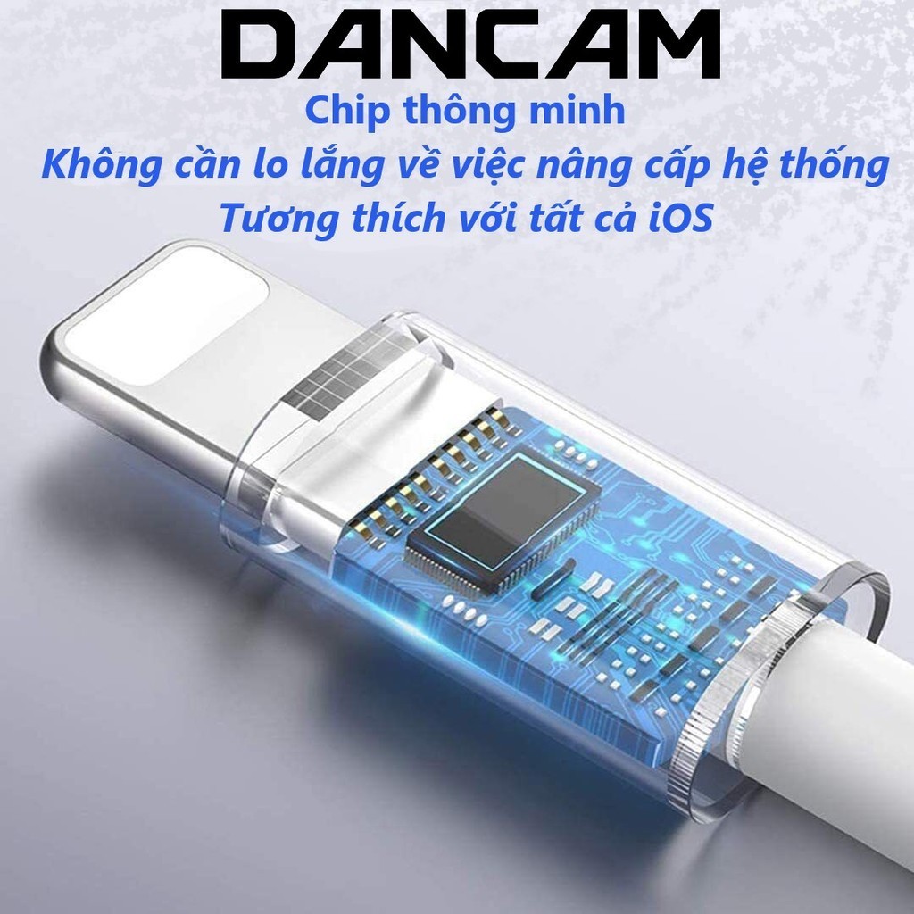 Bộ chuyển đổi tai nghe cổng 3.5mm sang chân cắm  cho điện thoại IP/Type C || Hàng Cao Cấp