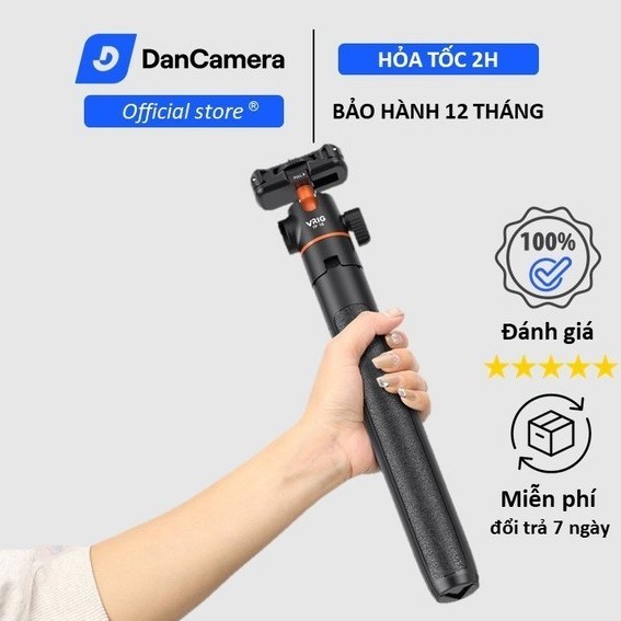 Gậy Selfie Vrig TP 16 Đầu Bi Linh Hoạt 130cm