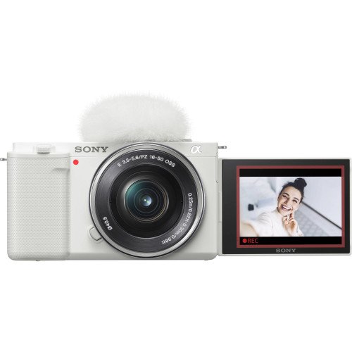 Máy ảnh Sony ZV-E10 + Lens 16-50mm F3.5-5.6 (White) | Chính hãng