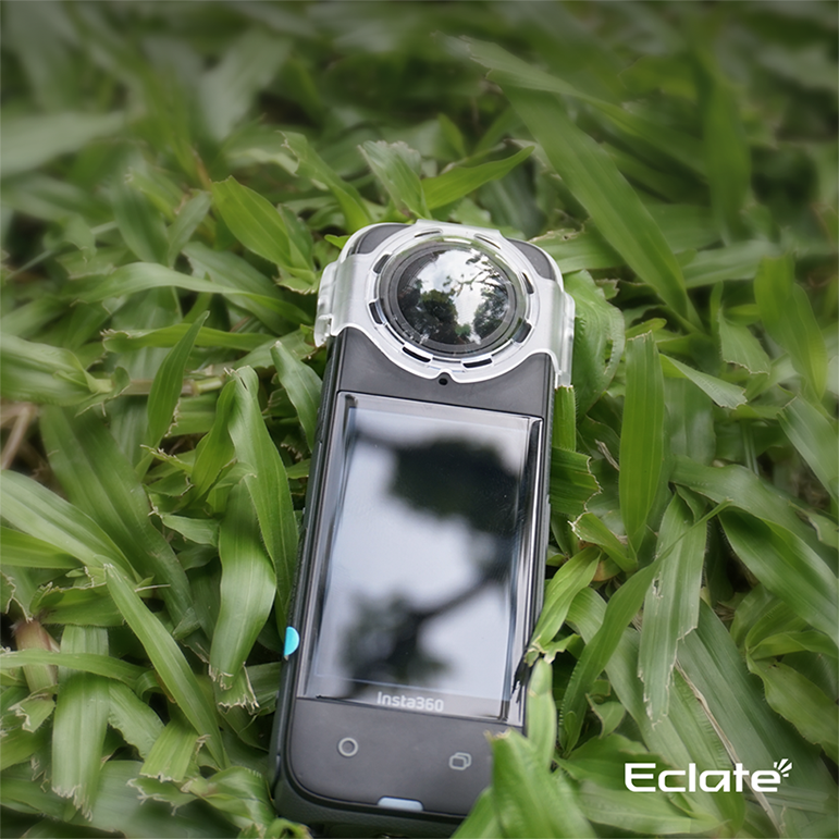 Kính bảo hộ chống xước Eclaté dành cho Insta360 X4 | tháo lắp nhanh |crystal clear