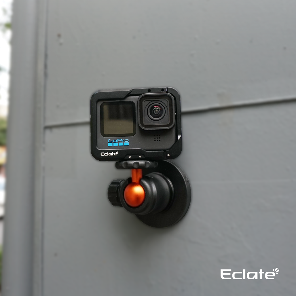 Khung camera cage Eclaté | Hợp Kim Nhôm | dành cho Gopro 9/10/11/12/13 | Hỗ trợ quay dọc