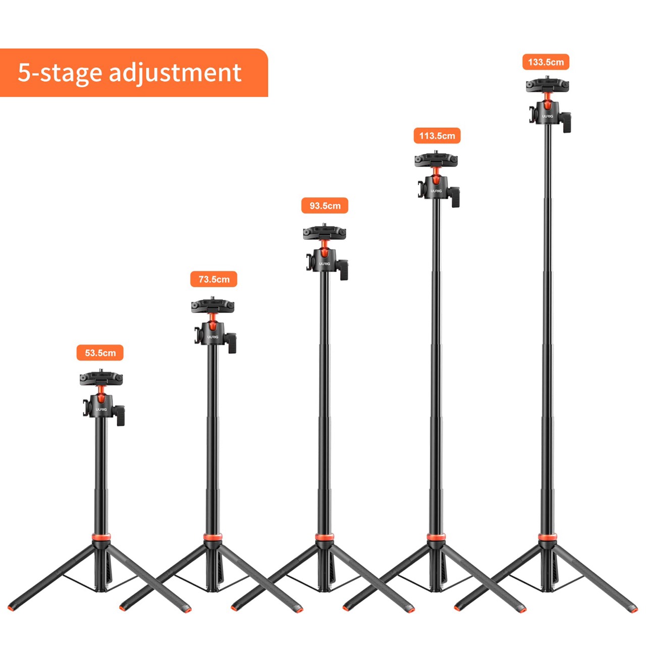 Gậy tripod UURIG TP-02
