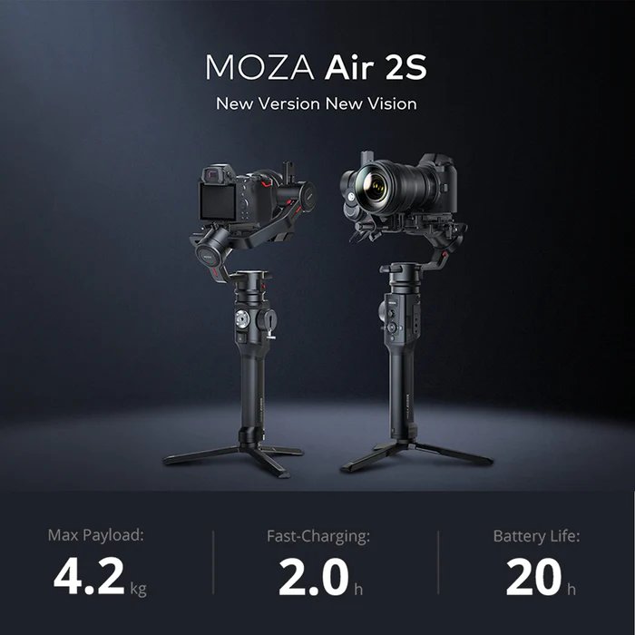 Tay cầm gimbal chống rung Moza Air 2S