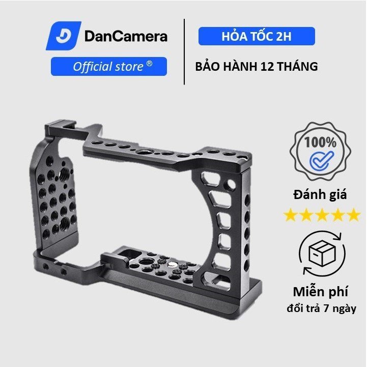 Khung bảo vệ máy ảnh Sony A6000/6300/6400/6500 cage rig