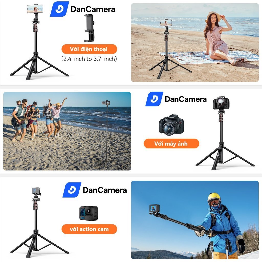 Gậy tripod UURIG TP-06