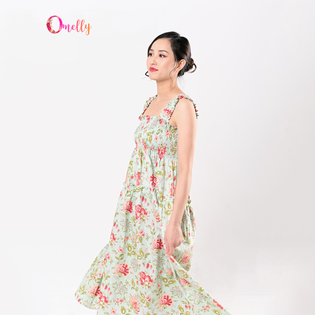 Đầm Maxi Cotton Hoa MD'M El amor Website