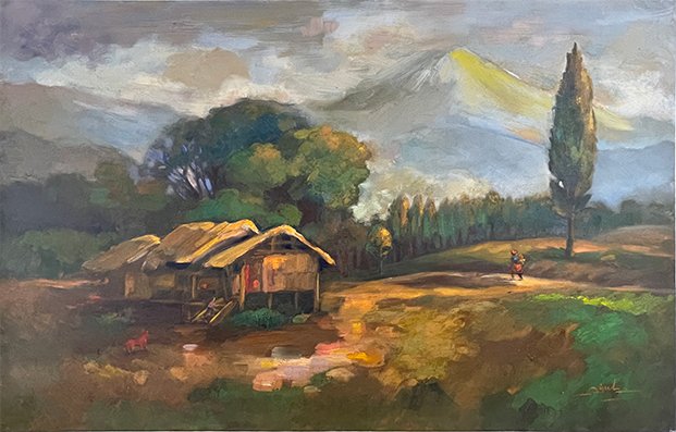Ngôi nhà tranh