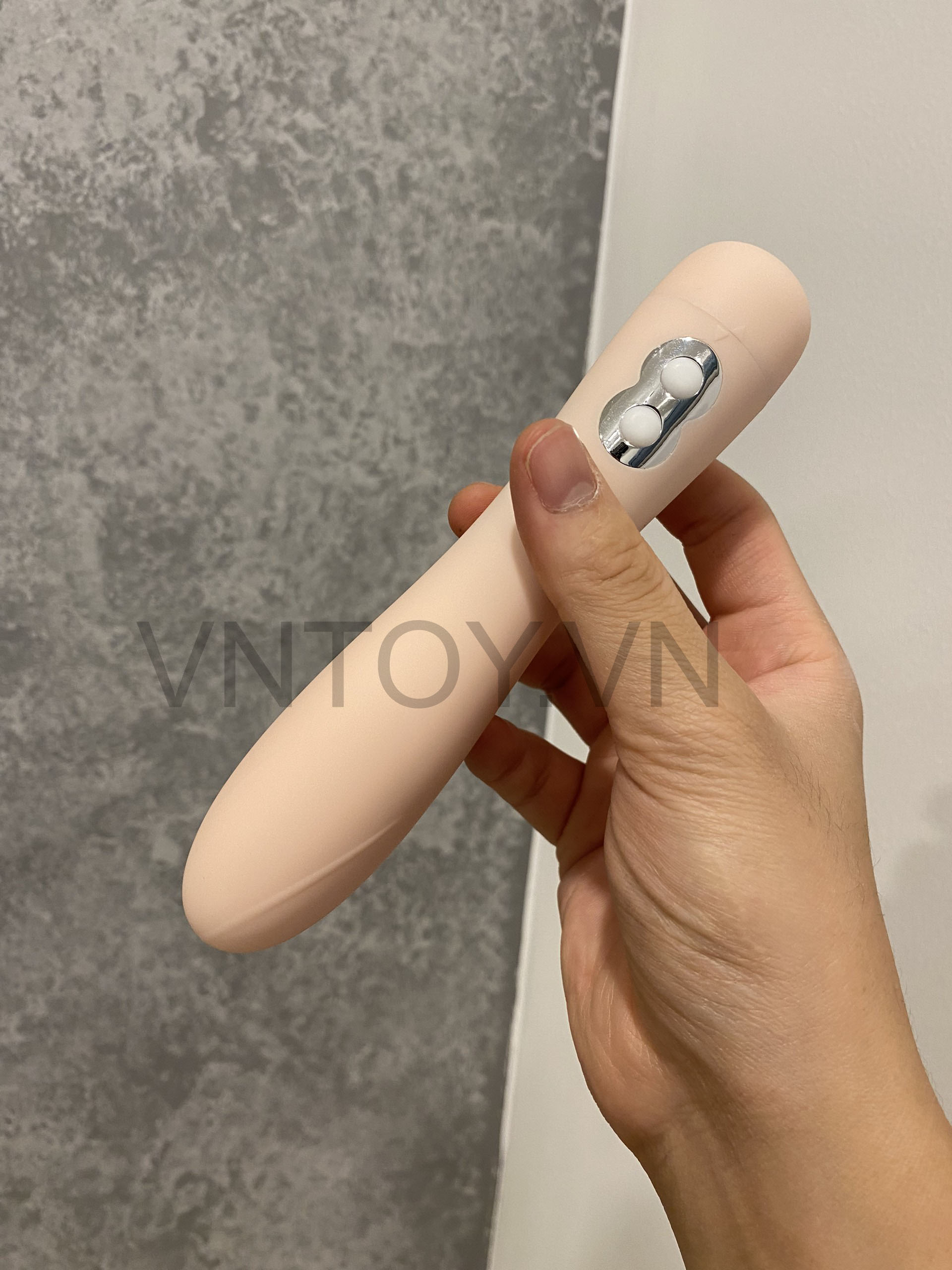 Bút rung âm đạo dài sạc Pin 10 chế độ